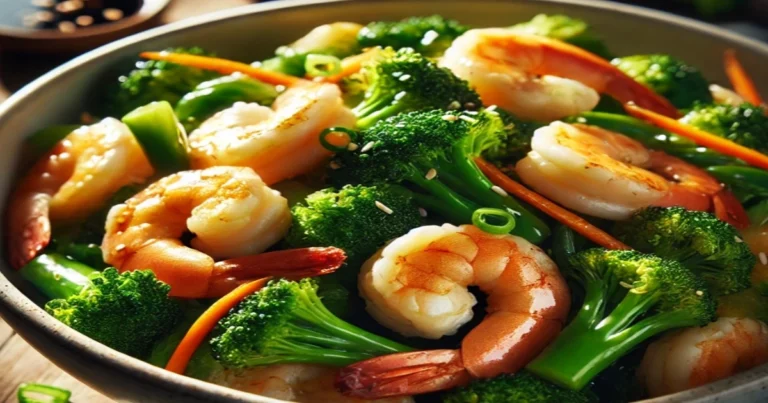 shrimp and broccoli